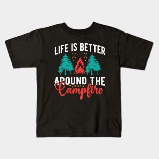 Funny Campfire Kids T-Shirt